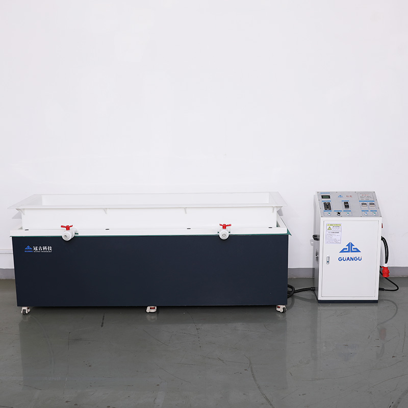 Magnetic polishing machine helps to remove milling traces